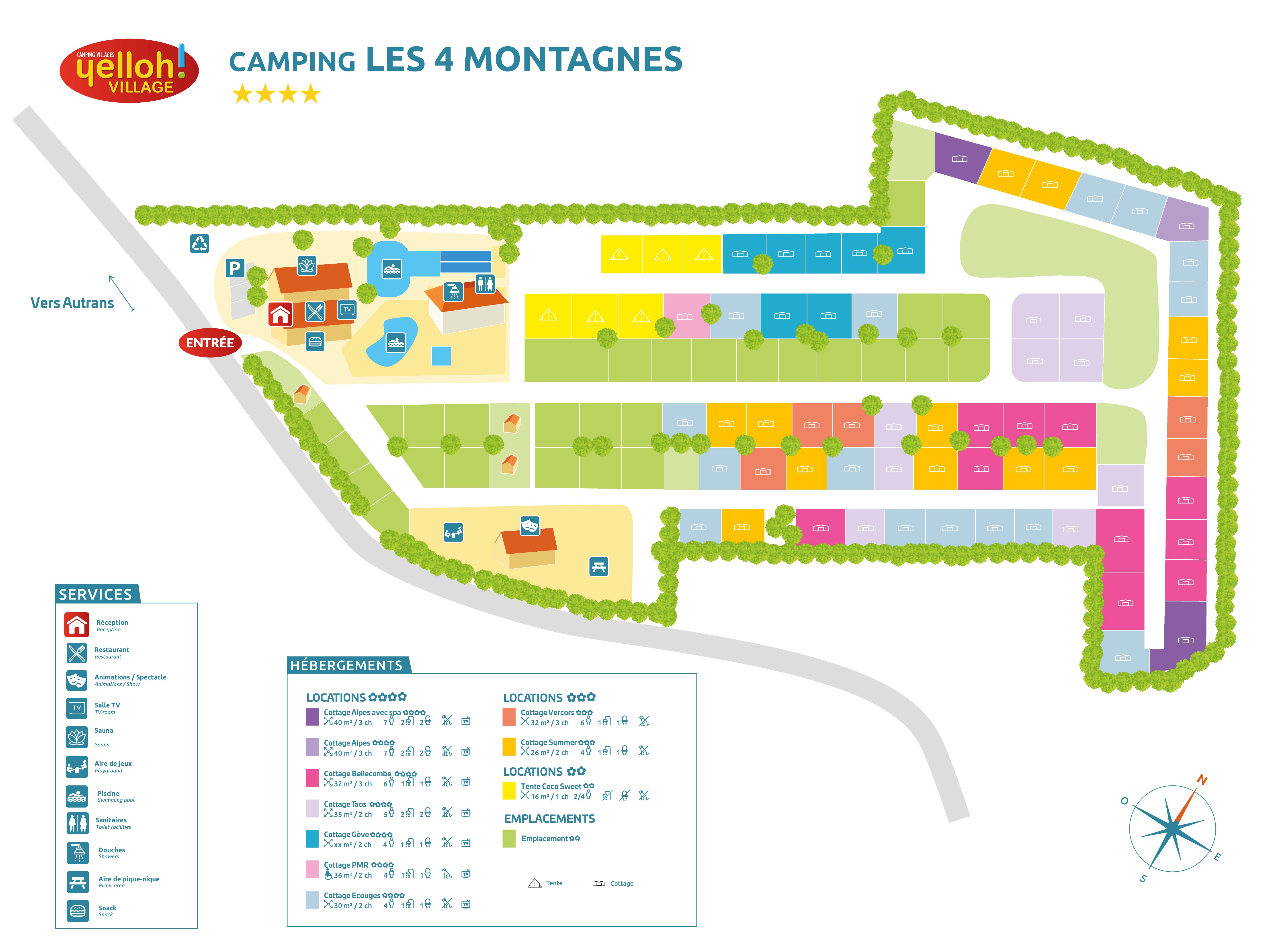 Our Facilities Camping Les 4 Montagnes